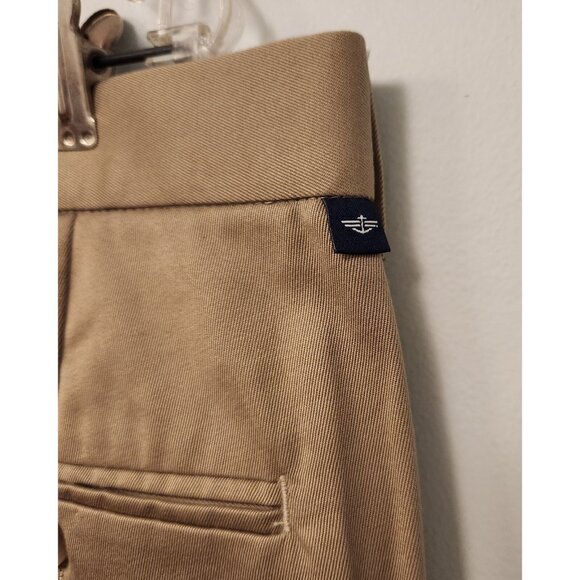 Dockers Khakis Classic Straight Front Dress Pants Tan Khaki Mens 36x30 NEW NWOT - Picture 6 of 12